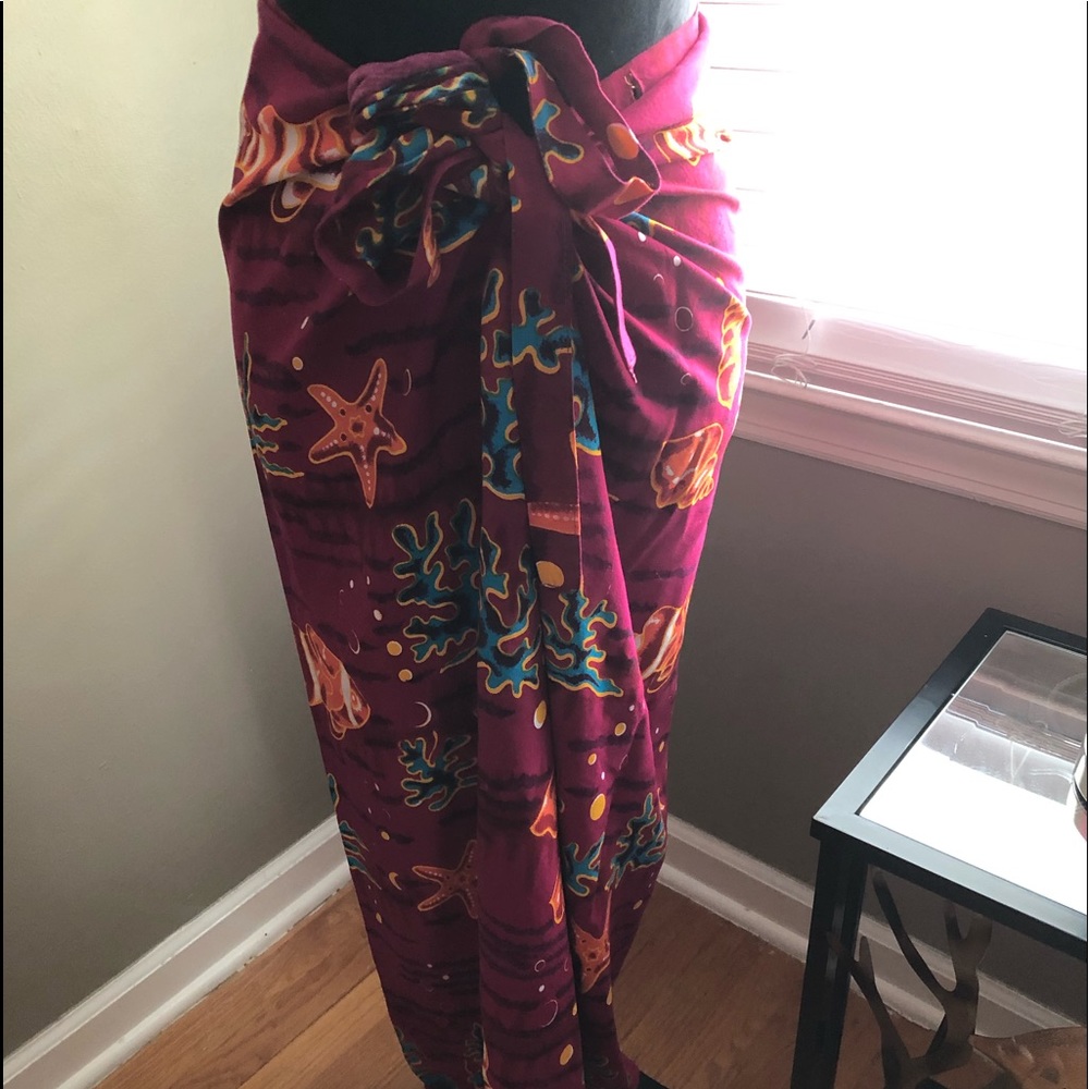 2 Piece Sarong Wrap